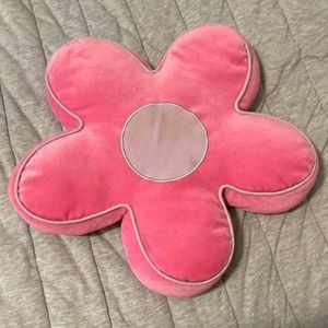 Pink Flower Pillow